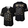 Carolina Panthers Nfl American Football Black Golden Brandedition Vapor Limited Jersey Style Custom Gift For Panthers Fans Baseball Jersey - Robokeg