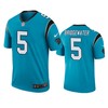 Carolina Panthers Teddy Bridgewater Blue Color Rush Legend Jersey - Mens - Robokeg