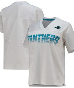 Carolina Panthers Womens Fan Replica Jersey - White Nfl - Robokeg