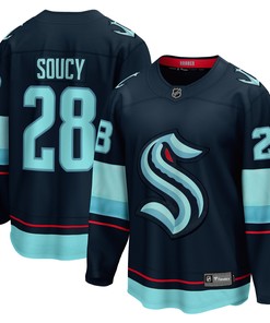 Carson Soucy Seattle Kraken Fanatics Branded Home Breakaway Player Jersey - Deep Sea Blue Nhl - Robokeg