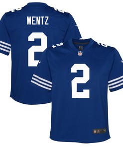 Carson Wentz Indianapolis Colts Alternate Game Jersey - Royal Nfl - Robokeg