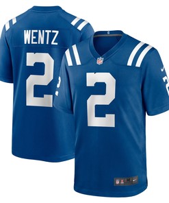 Carson Wentz Indianapolis Colts Game Jersey - Royal Nfl - Robokeg
