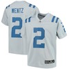Carson Wentz Indianapolis Colts Inverted Team Game Jersey - Gray Nfl - Robokeg