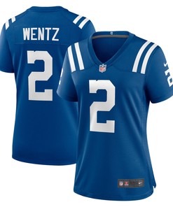 Carson Wentz Indianapolis Colts Womens Game Jersey Royal Nfl - Robokeg