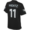 Carson Wentz Philadelphia Eagles Nfl Pro Line By Fanatics Branded Womens Super Bowl Lii Fashion Jersey - Black - Robokeg