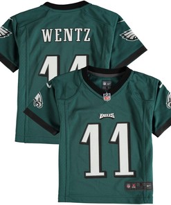 Carson Wentz Philadelphia Eagles Nike Preschool Game Jersey - Midnight Green - Robokeg