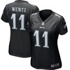Carson Wentz Philadelphia Eagles Nike Womens Game Event Jersey - Black - Robokeg