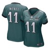 Carson Wentz Philadelphia Eagles Nike Womens Super Bowl Lii Champions Patch Game Jersey - Midnight Green - Robokeg
