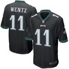 Carson Wentz Philadelphia Eagles Nike Youth Game Jersey - Black - Robokeg