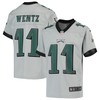 Carson Wentz Philadelphia Eagles Nike Youth Inverted Game Jersey - Silver - Robokeg
