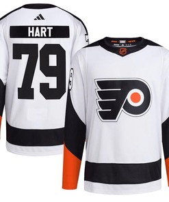 Carter Hart 79 Philadelphia Flyers Reverse Retro 2.0 Jersey - White - Robokeg