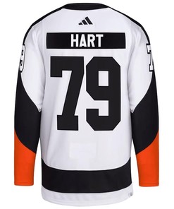 Carter Hart 79 Philadelphia Flyers Reverse Retro 2.0 Jersey - White - Robokeg