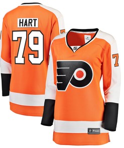 Carter Hart Philadelphia Flyers Fanatics Branded Womens Home Premier Breakaway Player Jersey Orange Nhl - Robokeg