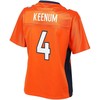 Case Keenum Denver Broncos Nfl Pro Line Womens Team Color Jersey - Orange - Robokeg