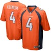 Case Keenum Denver Broncos Nike Game Jersey - Orange - Robokeg