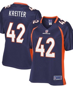 Casey Kreiter Denver Broncos Nfl Pro Line Womens Alternate Player Jersey - Navy - Robokeg