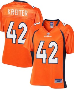 Casey Kreiter Denver Broncos Nfl Pro Line Womens Player Jersey - Orange - Robokeg