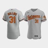 Cedric Mullins 31 Baltimore Orioles Gray Road Jersey - Robokeg