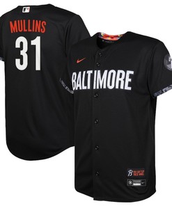 Cedric Mullins 31 Baltimore Orioles Youth 2023 City Connect Jersey - Black - Robokeg