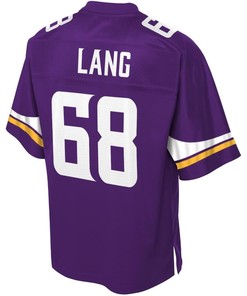 Cedrick Lang Minnesota Vikings Nfl Pro Line Team Color Player Jersey - Purple - Robokeg