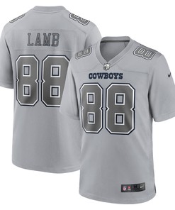 Ceedee Lamb Dallas Cowboys Atmosphere Fashion Game Jersey - Gray Nfl - Robokeg