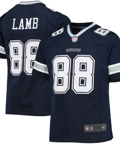 Ceedee Lamb Dallas Cowboys Girls Game Jersey - Navy Nfl - Robokeg