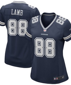 Ceedee Lamb Dallas Cowboys Womens Game Jersey Navy Nfl - Robokeg