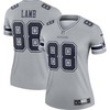 Ceedee Lamb Dallas Cowboys Womens Inverted Legend Jersey - Gray Nfl - Robokeg
