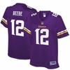 Chad Beebe Minnesota Vikings Nfl Pro Line Womens Player Jersey - Purple - Robokeg