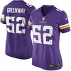 Chad Greenway Minnesota Vikings Nike Womens Game Jersey - Purple - Robokeg