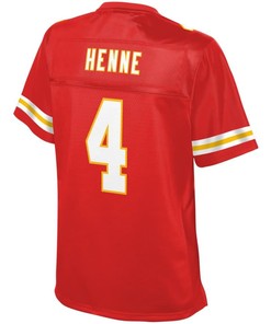 Chad Henne Kansas City Chiefs Nfl Pro Line Womens Team Color Player Jersey - Red - Robokeg