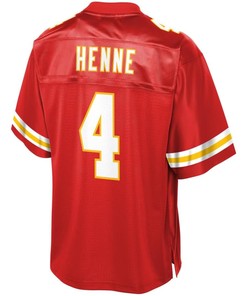 Chad Henne Kansas City Chiefs Nfl Pro Line Youth Team Color Player Jersey - Red - Robokeg