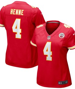 Chad Henne Kansas City Chiefs Womens Game Jersey - Red Nfl - Robokeg