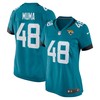 Chad Muma Jacksonville Jaguars Womens Game Jersey - Teal Nfl - Robokeg