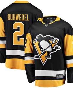 Chad Ruhwedel Pittsburgh Penguins Fanatics Branded Breakaway Player Jersey - Black Nhl - Robokeg
