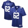 Chad Slade New York Giants Nfl Pro Line Womens Team Player Jersey - Royal - Robokeg