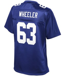 Chad Wheeler New York Giants Nfl Pro Line Womens Team Color Player Jersey - Royal - Robokeg