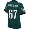 Chance Warmack Philadelphia Eagles Nfl Pro Line Womens Player Jersey - Midnight Green - Robokeg