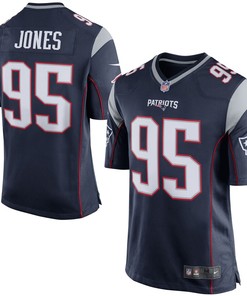 Chandler Jones New England Patriots Nike Game Jersey - Navy Blue/silver - Robokeg