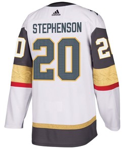 Chandler Stephenson 20 Vegas Golden Knights Stanley Cup 2023 Champions Patch Away Breakaway Men Jersey - White - Robokeg