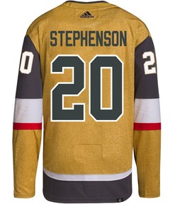 Chandler Stephenson 20 Vegas Golden Knights Stanley Cup 2023 Champions Patch Home Breakaway Men Jersey - Gold - Robokeg