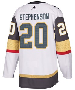 Chandler Stephenson 20 Vegas Golden Knights Stanley Cup 2023 Final Patch Away Breakaway Men Jersey - White - Robokeg