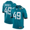Chapelle Russell Jacksonville Jaguars Game Player Jersey - Teal Nfl - Robokeg
