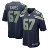 Charles Cross Seattle Seahawks 2022 Nfl Draft First Round Pick Game Jersey - College Navy Nfl - Robokeg