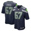 Charles Cross Seattle Seahawks 2022 Nfl Draft First Round Pick Game Jersey - College Navy - Robokeg