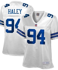 Charles Haley Dallas Cowboys Nfl Pro Line Womens 1992 Retired Player Jersey - White - Robokeg