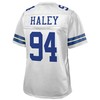 Charles Haley Dallas Cowboys Nfl Pro Line Womens Retired Player Jersey - White - Robokeg