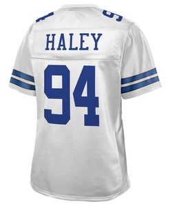 Charles Haley Dallas Cowboys Nfl Pro Line Womens Retired Player Jersey - White - Robokeg