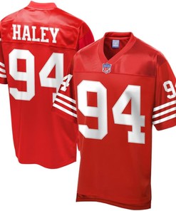 Charles Haley San Francisco 49ers Nfl Pro Line Retired Player Jersey - Scarlet - Robokeg