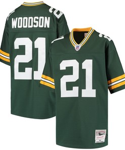 Charles Woodson Green Bay Packers Mitchell & Ness Retired Player Legacy Jersey - Green Nfl - Robokeg